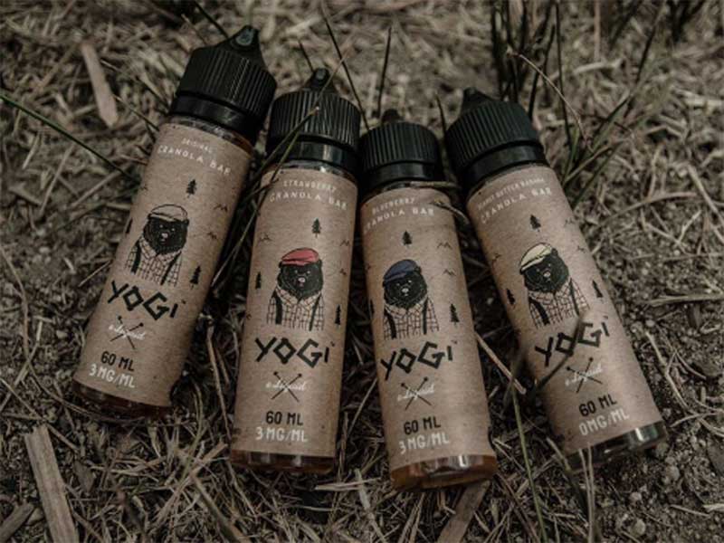 YOGI&nbsp;E-Liquid ���ME���L�b�h �O���m�[���o�[�A�V���A�����̃t���[�o�[ 