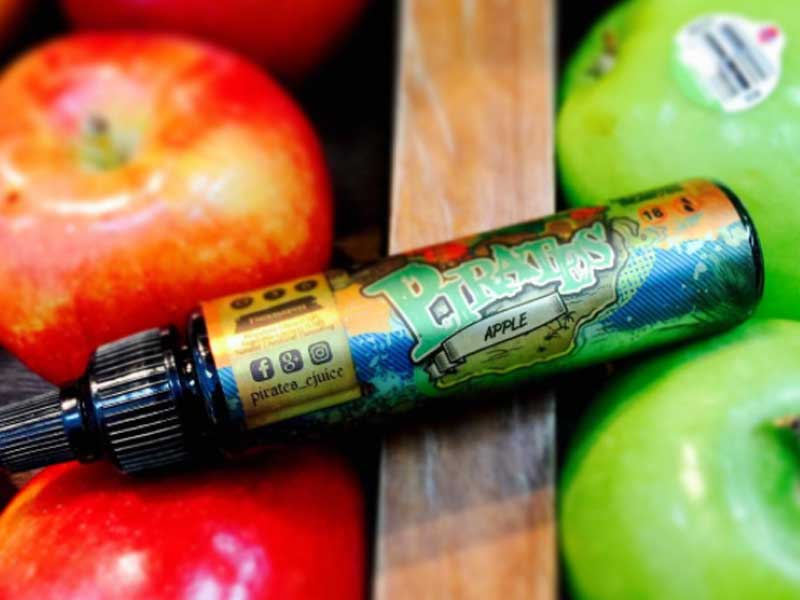 �}���[�V�A�� Vape E���L�b�h Pirate E-Juice Apple �p�C���[�cE�W���[�X�A�b�v��