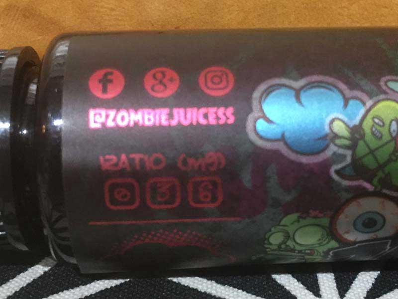 �}���[�V�A�� E-Liquid Zombie Juice Grape 55ml�A�]���r�W���[�X�@�O���[�v��