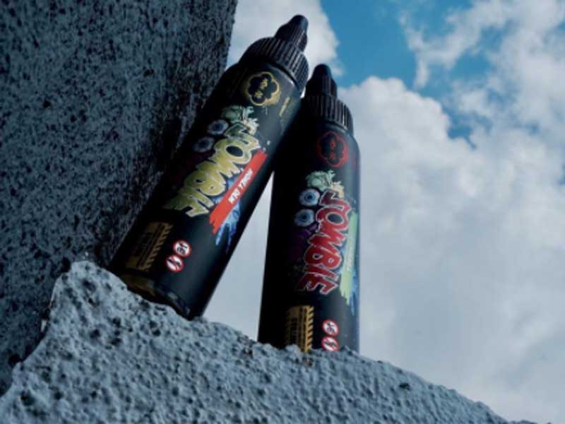 �}���[�V�A�� E-Liquid Zombie Juice Grape 55ml�A�]���r�W���[�X�@�O���[�v��