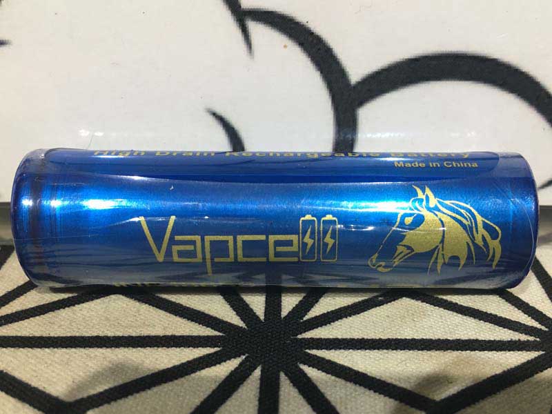 Vapcell 18650 2500mah 25A 2pcs �P�[�X�t��