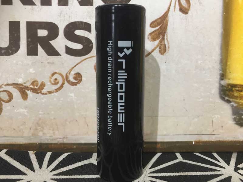 Brillipower Black IMR 20700 (�t���b�g�g�b�v) 4100mAh 