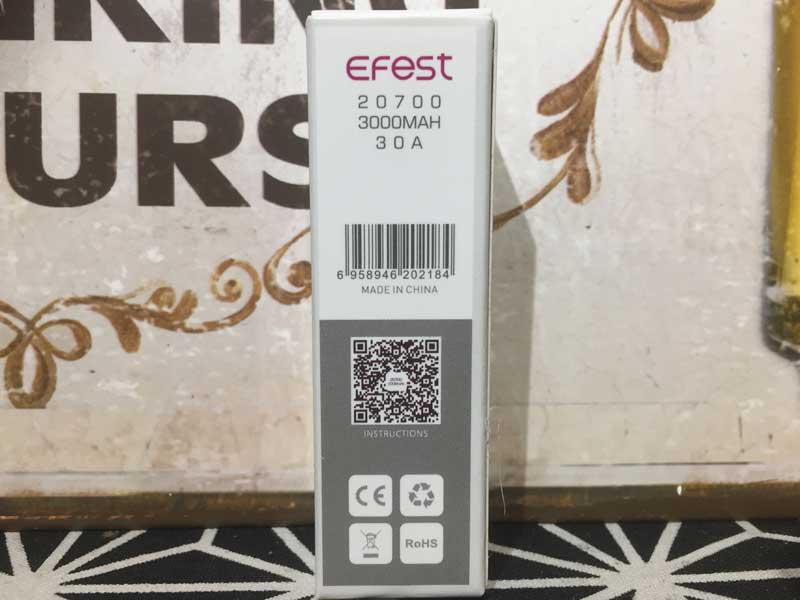 �d�q�^�o�R��p ���`�E���}���K���d�r IMR 20700 Efest/3000msah 30A