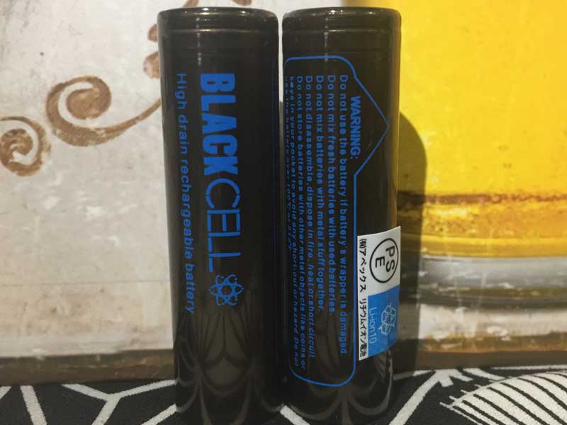 ���`�E���}���K���d�r Brillipower BLACK CELL IMR186502�{set 3100mAh MAX 50A