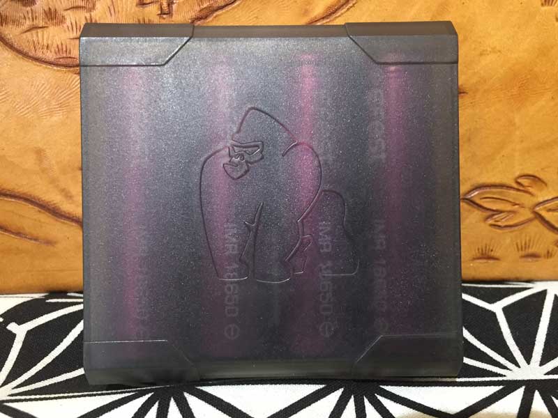 Made in USA Chubby Gorilla18650�o�b�e���[Dual Case 2�{�P�[�X�AQuad Case 4�{�P�[�X