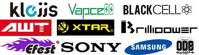 Vape、電子タバコ専用バッテリー リチウムマンガン電池 Efest イーフェスト、SONY、ソニー
