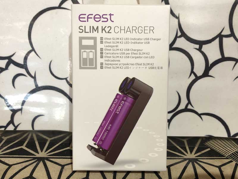 Efest SLIM K2 Intelligent Charger �C�[�t�F�X �X�����`���[�W���[�@�f���A�� 18650��