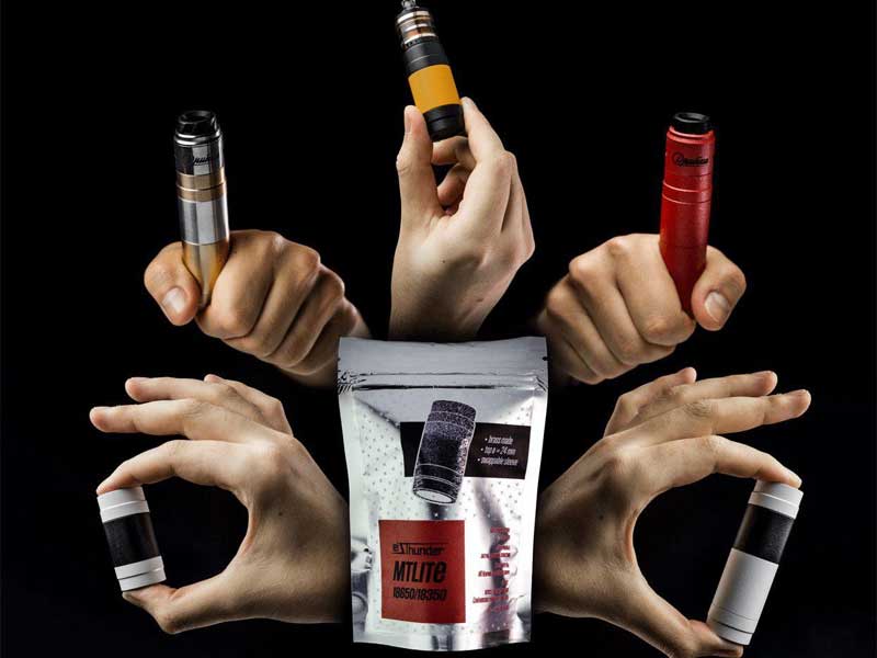 ���V�A�� MTLite by El Thunder 18650 & 18350 �G���T���_�[ �n�C�u���b�h���J�`���[�u