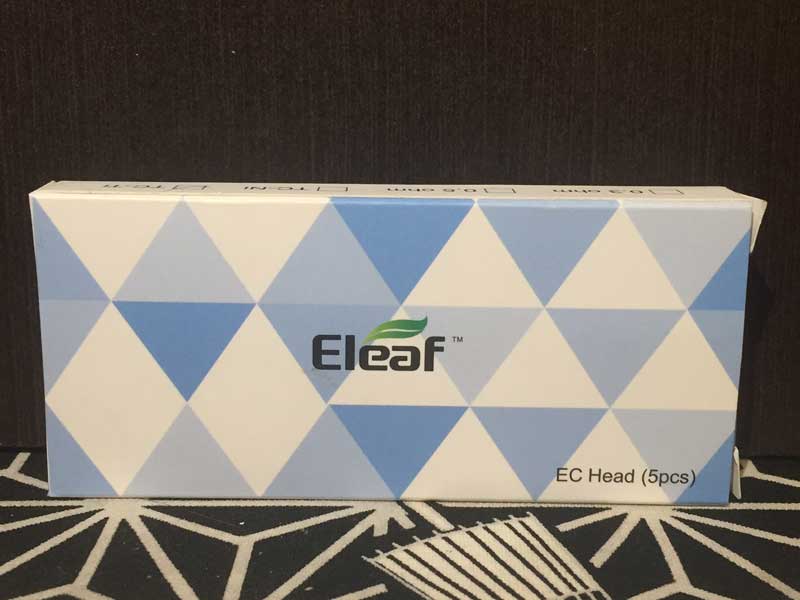 <STRONG>Eleaf EC Head 交換用コイル TC-TI 0.5Ω 温度管理　チタン製