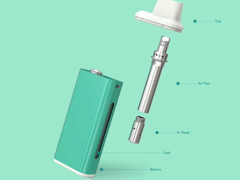 VAPE �X�^�[�^�[�L�b�g Eleaf iCare100�~���C�^�[�̗l�Ȓ��R���p�N�g�T�C�Y�̃A�C�P�A