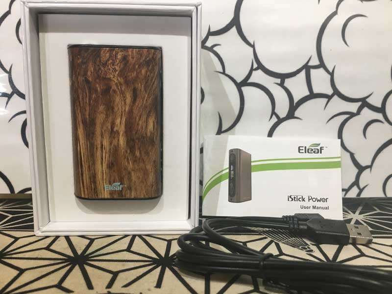 Eleaf iPower 80W TC MOD �C�[���[�t �A�C�p���[ 80W ��e�ʁ@5000mAh�@�o�b�e���[�������b�h