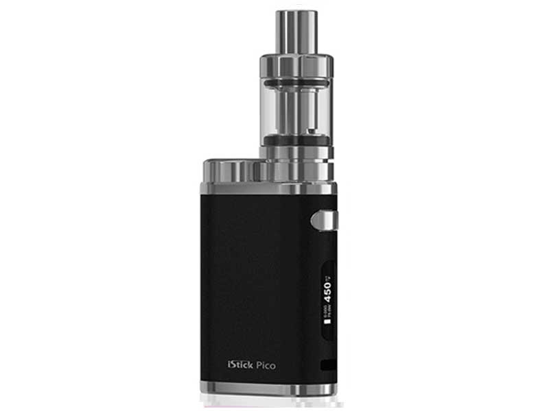 VAPE �X�^�[�^�[�L�b�g Eleaf istick Pico 75W(�C�[���[�t �A�C�X�e�B�b�N �s�R 75���b�g)�A�g�}�C�U�[�t�� Black