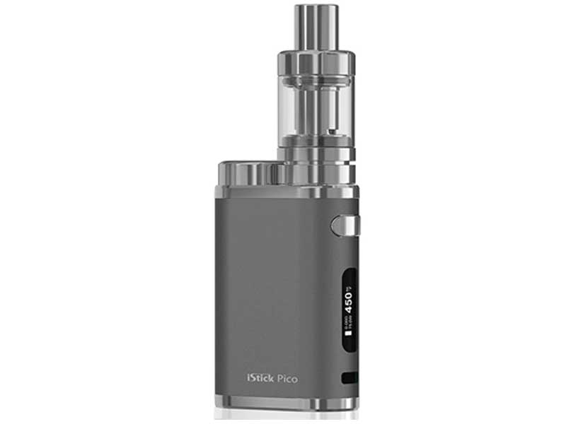 VAPE �X�^�[�^�[�L�b�g Eleaf istick Pico 75W(�C�[���[�t �A�C�X�e�B�b�N �s�R 75���b�g)�A�g�}�C�U�[�t�� Gray