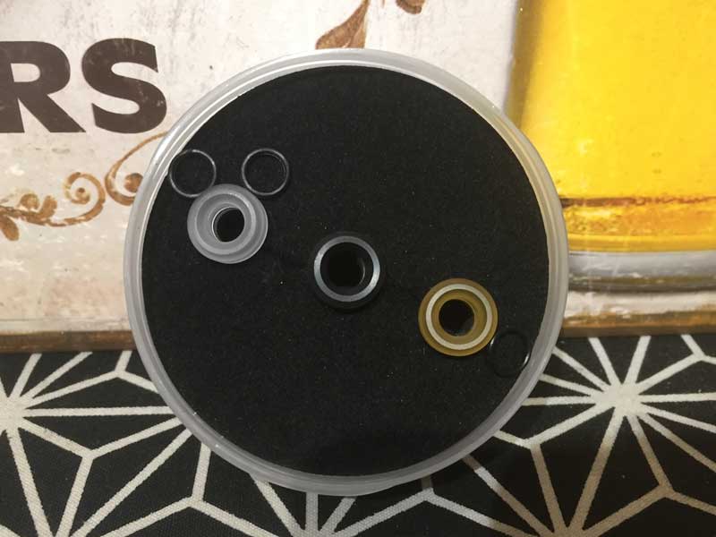 GAS MODS GR1 RDA �K�X���b�Y RDA �X�^�C�� 3in 1 Drip Tip�A510�K�i�h���b�v�`�b�v3��set