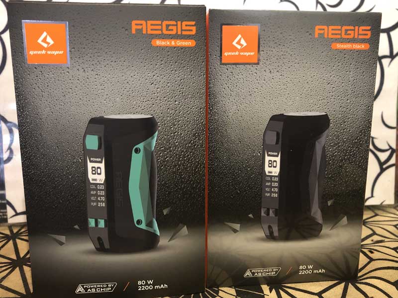 Geekvape Aegis Max 100W Mod �M�[�N�x�C�v �C�[�W�X �}�b�N�X 21700/ 20700/18650 