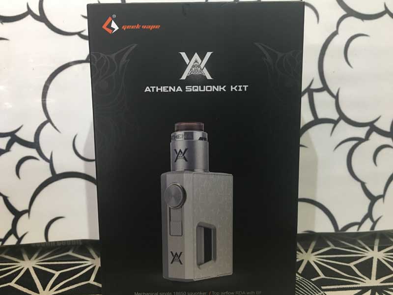 Geek Vape ATHENA SQUONK KIT ���J�X�R�@�M�[�N�x�C�v �A�e�i �X�R���N �L�b�g 18650