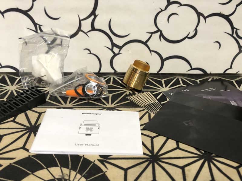 Geekvape TALO X RDA 24mm �M�[�N�x�C�v �^���G�b�N�X Single�ADual�Ή��h���b�p�[