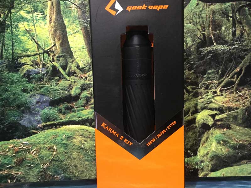 GeekVape Karma 2 Mech kit �M�[�N�x�C�v�A�J���} 2 20700�o�b�e���[ ���J�j�J�����b�h