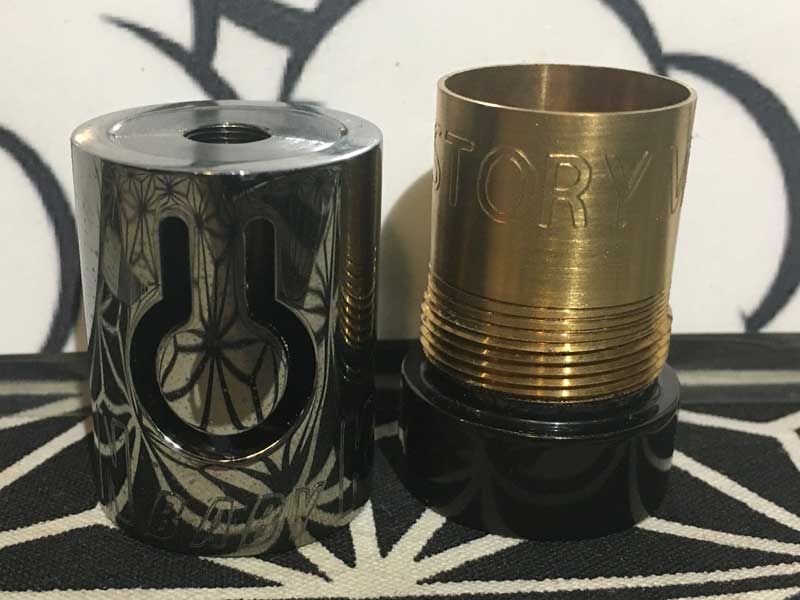 History Mod Killer Gun Baby 24mm 18350  �q�X�g���[���b�h �L���[�K�� �x�C�r�[ ���J�j�J���`���[�u