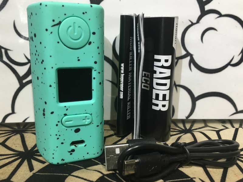 HUGO VAPOR Rader ECO 200W Box Mod �q���[�S �x�C�p�[ ���[�_�[ �G�R 200���b�g �f�B���A��