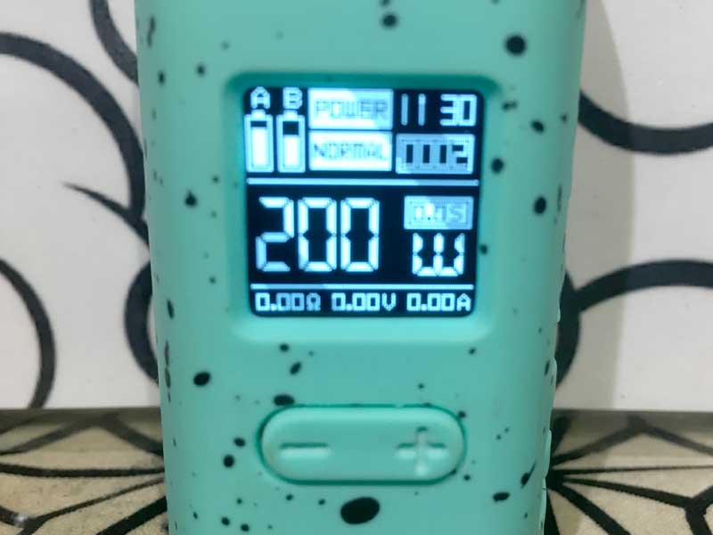 HUGO VAPOR Rader ECO 200W Box Mod �q���[�S �x�C�p�[ ���[�_�[ �G�R 200���b�g �f�B���A��