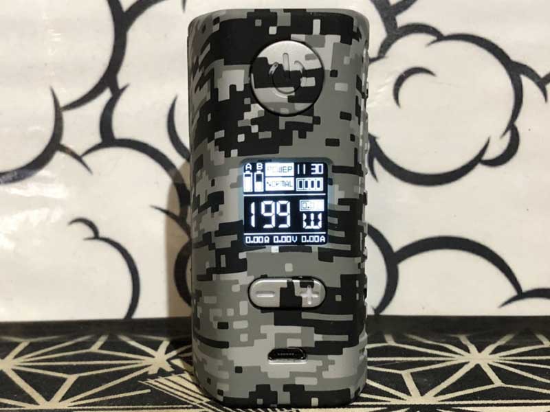 HUGO VAPOR Rader ECO 200W Box Mod �q���[�S �x�C�p�[ ���[�_�[ �G�R 200���b�g �f�B���A��