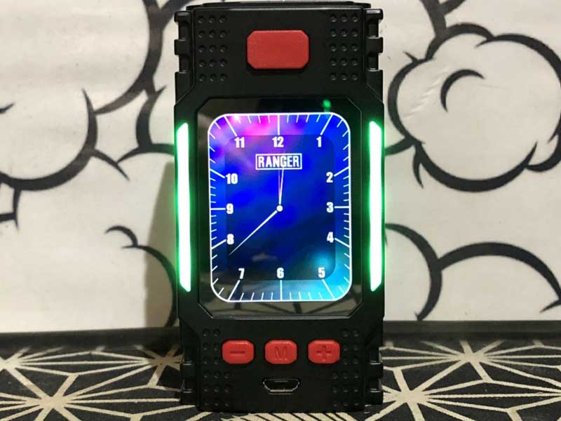 Hugo Vapor Ranger GT234W Box Mod G�V���b�N�݂����Ȏ��v�@�\�t���̃f���A�����b�h