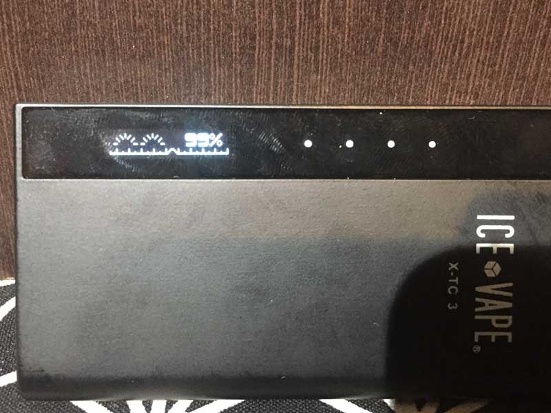 �d�q�^�o�R�X�^�C���b�V���Ɏ����^�ׂ�X�^�[�^�[�L�b�g ICE VAPE X-TC3 �A�C�X�x�C�v Black