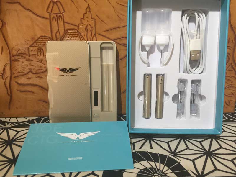 �d�q�^�o�R�X�^�C���b�V���Ɏ����^�ׂ�X�^�[�^�[�L�b�g ICE VAPE X-TC2 �A�C�X�x�C�v