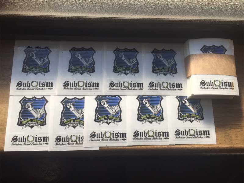 Sub��ism manana�@Stickers �A�T�u�I�[�~�Y�� �}�j���[�i �X�e�b�J�[