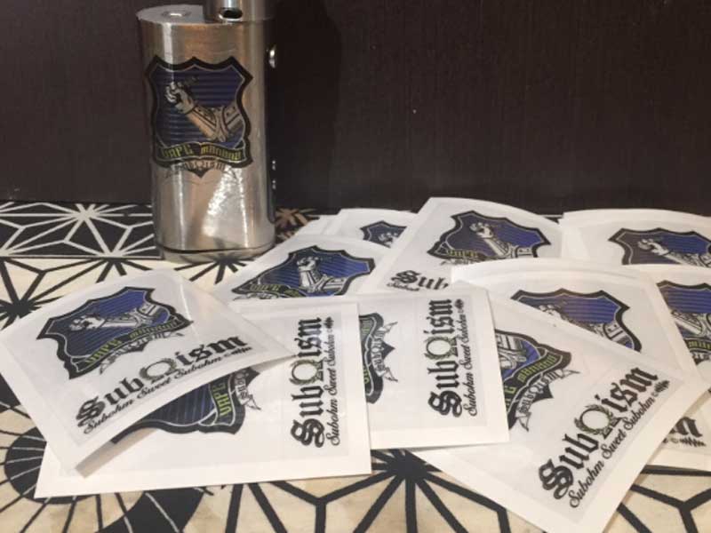 Sub��ism manana�@Stickers �A�T�u�I�[�~�Y�� �}�j���[�i �X�e�b�J�[