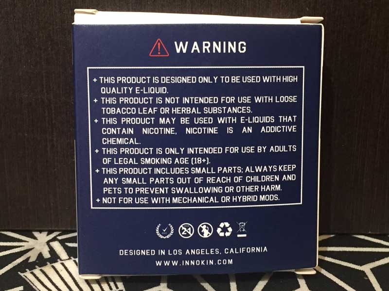 INNOKIN AXIOM �A�C�m�L�� �A�N�V�I�� 3.5 RDTA �^���N���A�g�}�C�U�[�@�����p�R�C��