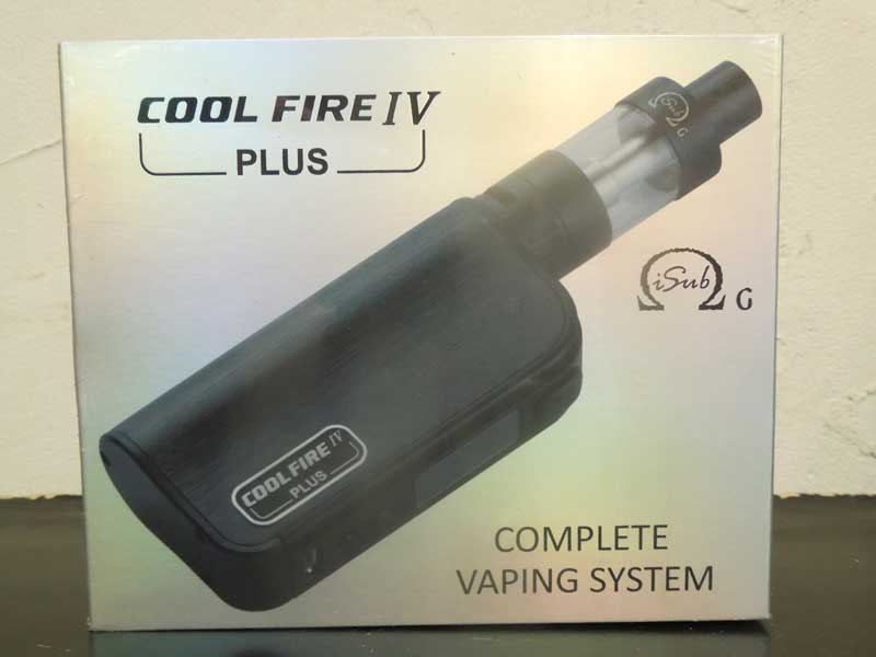 Cool Fire IV Plus �� iSub G Tank SET�A�C�m�L�� �N�[���t�@�C�A�[4�v���X �X�^�[�^�[�L�b�g Black