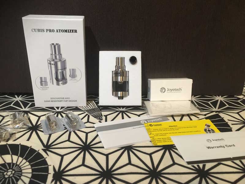 �d�q�^�o�R Joyetech Cubis Pro Atomizer�A�W���C�e�b�N �L���[�r�X �v�� �A�g�}�C�U�[�A�N���A���}�C�U�[