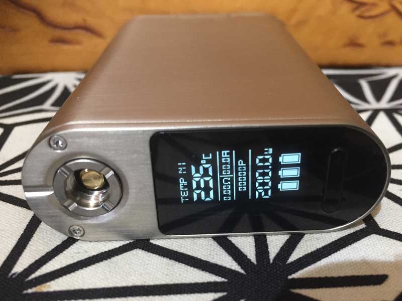 JOYETECH CUBOID200 ��Box Mod�@�W���C�e�b�N�@�L���[�{�C�h�@�g���v���o�b�e���[200W�̃��b�h