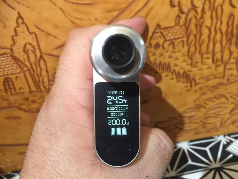 JOYETECH CUBOID200 ��Box Mod�@�W���C�e�b�N�@�L���[�{�C�h�@�g���v���o�b�e���[�̃��b�h