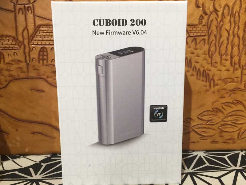JOYETECH CUBOID200 ��Box Mod�@�W���C�e�b�N�@�L���[�{�C�h�@�g���v���o�b�e���[�̃��b�h