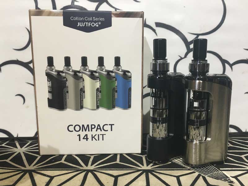 VAPE �X�^�[�^�[�L�b�g JUSTFOG Compact 14 Kit �W���X�g�t�H�O �v���[���e�b�N���z����R���p�N�g�L�b�g 