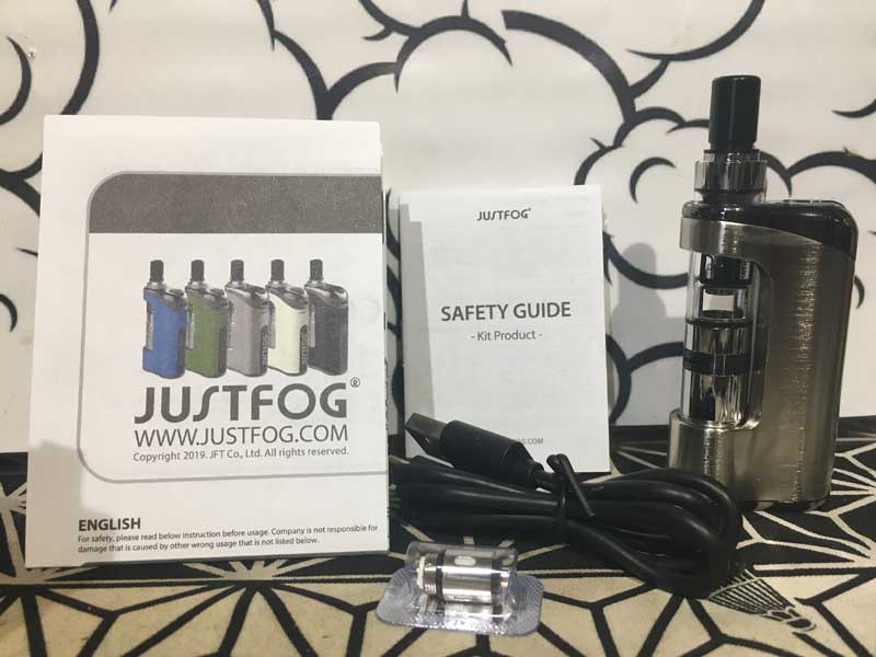 VAPE �X�^�[�^�[�L�b�g JUSTFOG Compact 14 Kit �W���X�g�t�H�O �v���[���e�b�N���z����R���p�N�g�L�b�g 