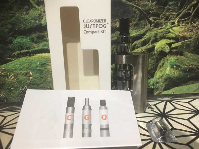 VAPE �X�^�[�^�[�L�b�g JUSTFOG Q14 Compact Kit �W���X�g�t�H�O�R���p�N�g �L�b�g 