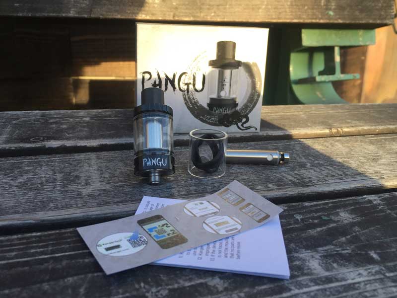 KangerTech PANGU�A�J���K�[�e�b�N �p���O�[ �T�u�I�[���Ή� ����������ɃR�C�������\�ȃA�g�}�C�U�[