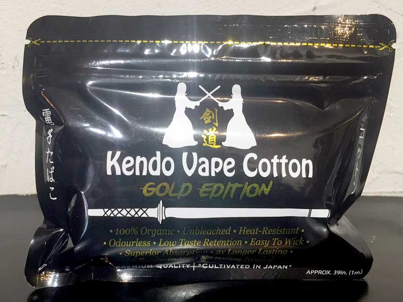 Rebuildable�p�i/Kendo Vape Cotton�A�����x�C�v�R�b�g���A�I�[�K�j�b�N�R�b�g��