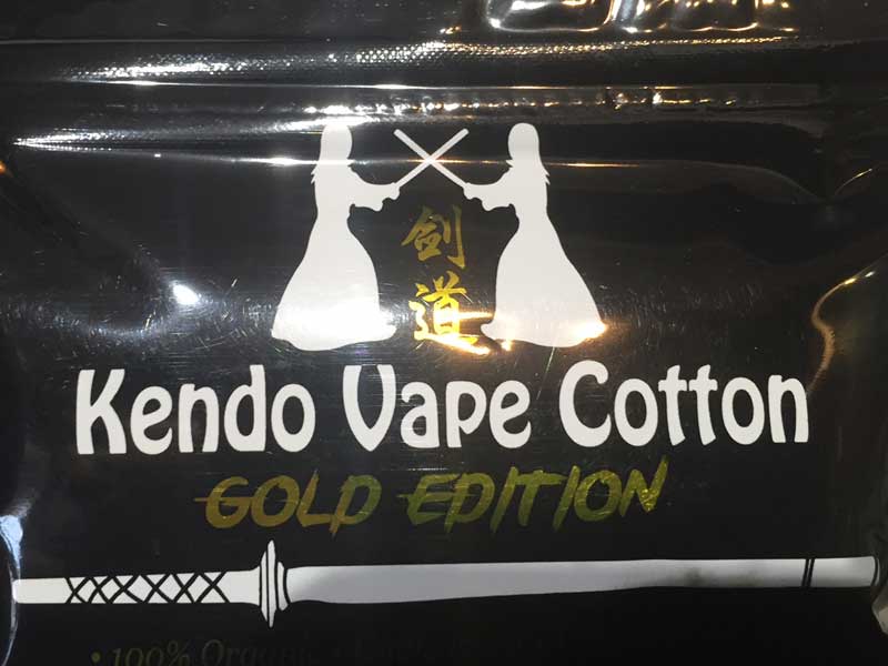 Rebuildable用品/Kendo Vape Cotton、剣道ベイプコットン、オーガニックコットン