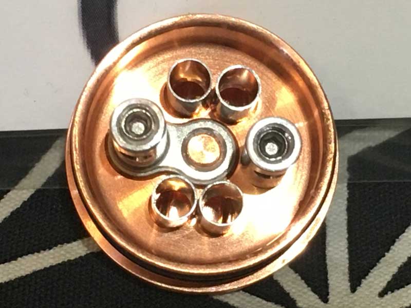 Kennedy Vapor 2 Post RDA 24mm�A25mm �P�l�f�B�[�x�C�p�[ �h���b�p�[