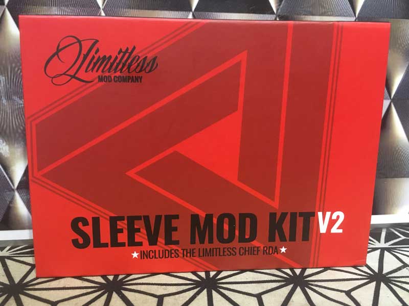 Limitless Mech V2 Kit ���~�b�g���X ���J�`���[�u V2 20700�A18650 & �J�X�^���X���[�u