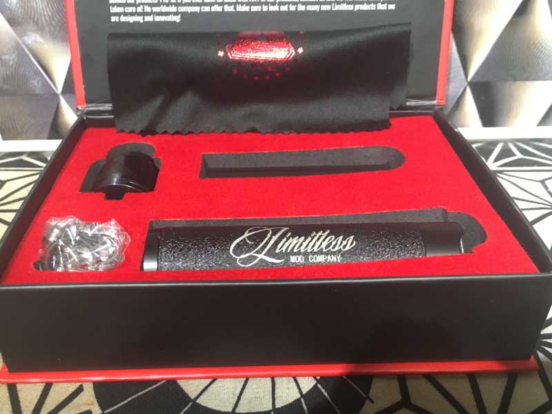 Limitless Mech V2 Kit ���~�b�g���X ���J�`���[�u V2 20700�A18650 & �J�X�^���X���[�u