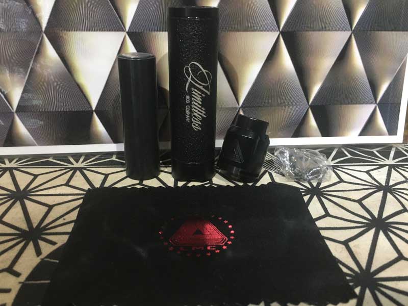 Limitless Mech V2 Kit ���~�b�g���X ���J�`���[�u V2 20700�A18650 & �J�X�^���X���[�u