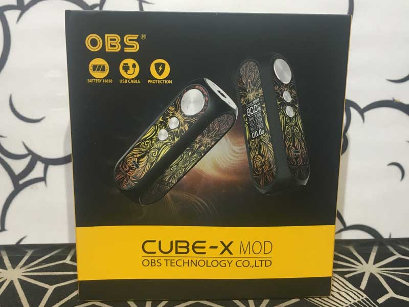 Vape Box Mod OBS Cube X Mod オービーエス キューブ X エックス 