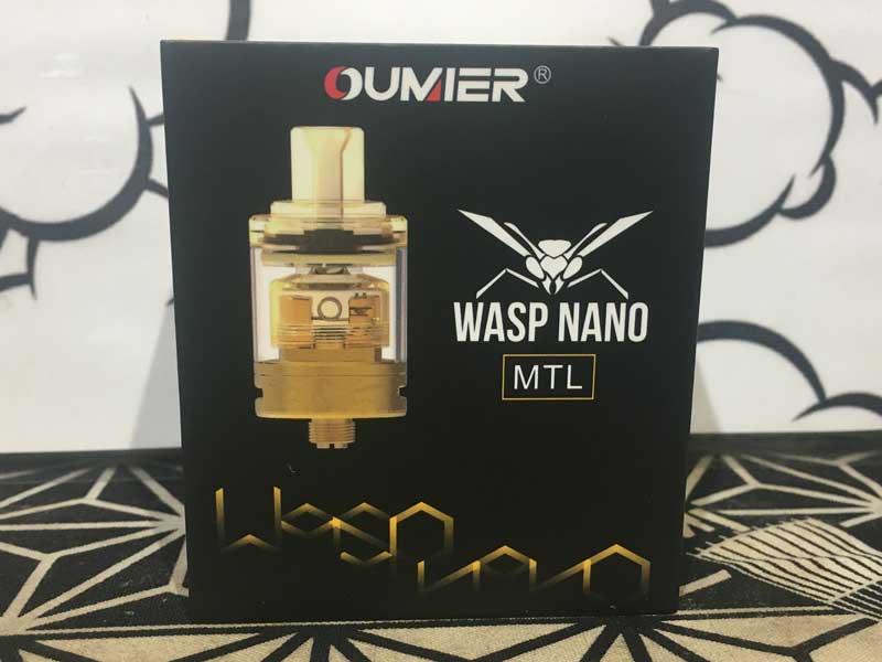 OUMIER Wasp Nano MTL RTA 22ml ���L�b�h�e�� 2ml & 1.2ml ���X�v �i�m MTL RTA�A�g�}�C�U�[
