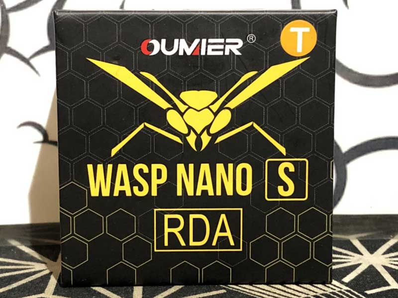 Oumier Wasp Nano S RDA Atomizer 25mm �I�E�~�A�[ ���X�v �i�m �G�X �f���A�� �h���b�p�[BF�s���t